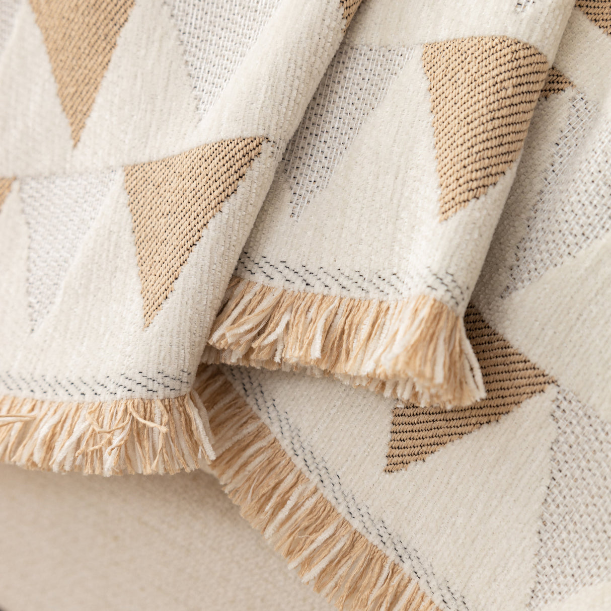 Chenille Jacquard Sofa Throw Blanket Cover Soft Polyester Weave Couch Throw Cover for Pets Dog Kids