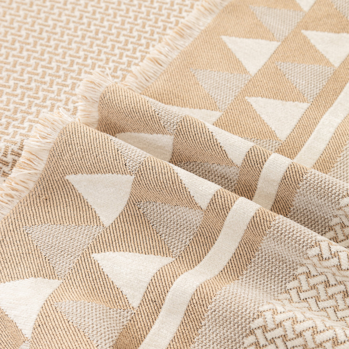 Chenille Jacquard Sofa Throw Blanket Cover Soft Polyester Weave Couch Throw Cover for Pets Dog Kids