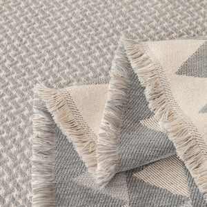 Chenille Jacquard Sofa Throw Blanket Cover Soft Polyester Weave Couch Throw Cover for Pets Dog Kids