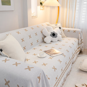 Furniture Pet Protector Couch Cover Throws for Sectional Couch, Couch Cover for Most Shape Sofas