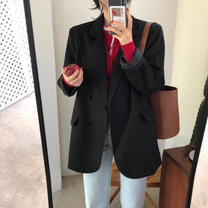 Elegant Loose Fit Lazy Suit Jacket