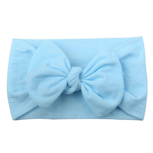 Newborn Toddler Baby Girls Head Wrap Rabbit Big Bow Knot Turban Headband Hair Accessories Baby