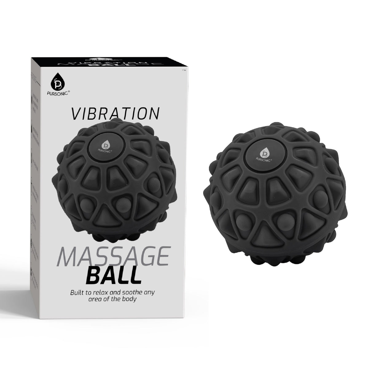 Pursonic Vibrating Massage Ball – Deep Tissue Relief at Your Fingertips by Pursonic