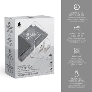 Extra Extra Large Electric Heating Pad by Pursonic
