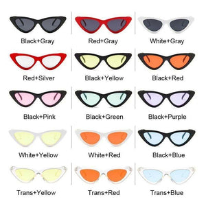 Vintage Cateye Sunglasses For Women In Famous Retro Small Cat Eye Style In NEW Modern Edition with UV400 Protection