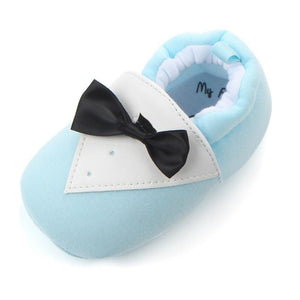 Modern Elegant Baby First Walkers Infant Newborn Autumn Winter Butterfly-knot Cotton Kids Soft Pre walker Shoes For Boys