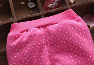 New High Quality Cotton Baby Girls Warm Winter Pants Toddler Warm Winter Leggings Trousers For Girls