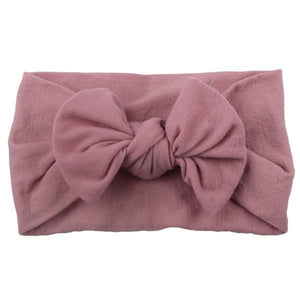Cute Baby Girl Headbands Knitted Newborn Baby Bows Haiband Turban Head Warm head band