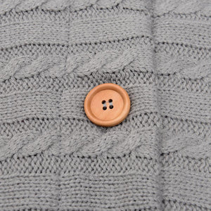 Handmade Wool Warm Baby Blanket Soft Baby Sleeping Bag Cotton Knitting Envelope Newborn Swadding Wrap Stroller blankets Gift for Shower
