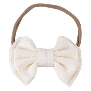 Luxury Modern Baby Headband Newborn Toddler Turban Baby Girls Head Wrap Cute Over Sized Bow Big Knot