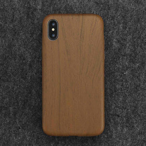 Classy Vintage Design Genuine Natural Wood Phone Case Wooden Texture Back Case For iPhone11 Case Luxury Phone Cover For iPhone 6 6s 7 8 plus 11 Pro max Case New Fashion Soft Case