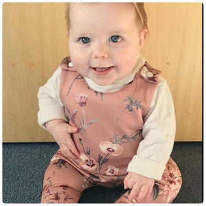 Floral Newborn Baby Girls Sleeve less Printed Rompers Jumpsuit Headband Clothes Sets Outfits For Baby Girls With Bow