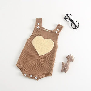 Baby Girl Knitted Clothes Rompers Jumpsuit Cotton Infant Baby Girl Romper In Retro Style For Girls