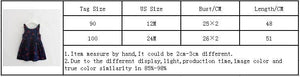 Luxury Modern Summer Girl Dress Children Kids Cherry Dress V-Back Dress Baby Cotton Kids Vest halter dress For Girls