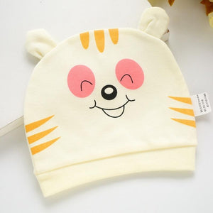 Modern Baby Sleeping Hats Cotton Printed Baby Hats  Caps Newborn Baby Accessories For Baby Girls