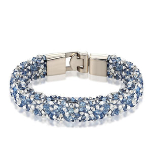 New Modern Fashion Luxury Crystal Shiny Bracelet Amazing Copper Alloy Elegant Bracelet Valentine's Day For Women