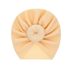 Baby Accessories Newborn Toddler Kids Baby Boy Girl Solid Knot Hats Turban Cotton Beanie Candy Color Hat For Kids