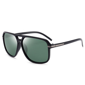 Luxury Polarized Men Business Oversized Mirror Sunglasses For  Driving Brand Designer Driver Sunglasses UV400 Protection