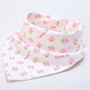 Cute Breathable Bibs Baby Feeding Cartoon Printing Super Absorbent Triangle Scarf Bib Cotton For Newborn Infant Girls And Boys