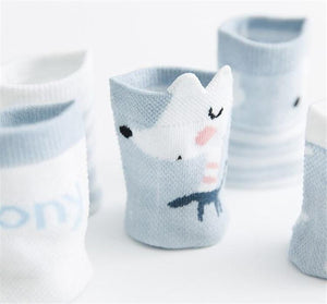 5 Pairs Infant Mesh Thin Cotton Socks For Newborn Baby Girls And Boy  Clothes Accessories