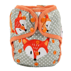 Baby Girl Pink One Size Cloth Diaper Cover Comfortable Nappy With Double Gusset Cartoon Designs Baby Boys Diapers