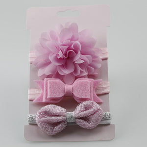 Luxury Modern Baby Headband Crown Flower Bows Hairband Baby Girl Headbands Newborn Hair Accessories Elastic Baby Hair Band