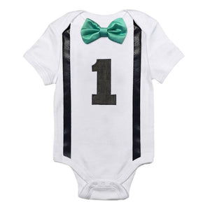 Baby Clothing Bow Body Rompers Clothing Newborn Baby Clothes Jumpsuit for Baby Boys and Girls  For Birthday Party