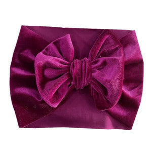 Big Bowknot Headband Baby Girl Headbands Bow Hairband Children Kid Cotton Head Wrap For Girls