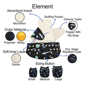 Most Popular Digital Position Baby Cloth Diaper with Microfiber Insert In Modern Printed Design For Baby Boys and Baby Girls KIds