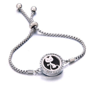 Elegant New Fashion Modern Perfume Amazing Luxury Bracelet Essential Oil Aromatherapy Locket Bracelet For Women