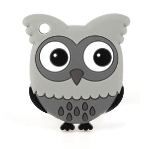 Baby Silicone Teethers BPA Free Teething Toy Animal Dog Koala Owl Elephant Baby Ring Teether Silicone Beads For Kids and Baby
