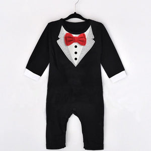Baby Boy Rompers Newborn Kids Long-Sleeved Jumpsuit Boys CottonModern Boy Suits