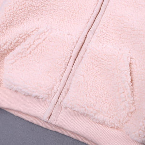 Newborn Baby Clothes Winter Warm Cartoon Bear Hooded Jacket & Coat For Baby Boy and Girls In Modern Style