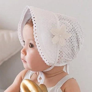 Baby Girl Summer Outdoor Beach Floral  Lovely Lace Princess  Bucket Sun Hat For Girls