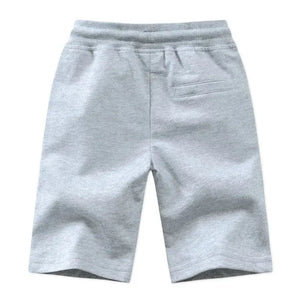 Boys Comfortable Knit Shorts with Zipper Pockets