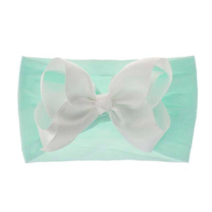 Brand Toddler Baby Girl Baby Big Bow Hairband Headband Stretch Turban Head Wrap Baby Girls