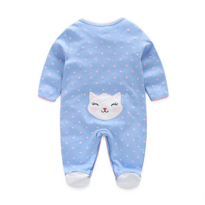 Baby Clothes Newborn Home Wear Cotton Baby Girl Romper  Baby Costume Infant Boy Sleep Comfortable Pajamas