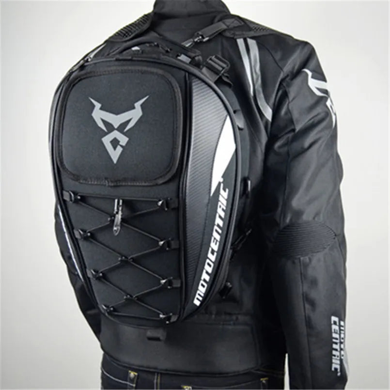 Conquer Any Ride Multifunction Motorcycle Rear Seat Bag with High Capacity