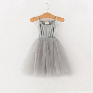 Ballet Luxury Modern Summer Baby Girl Outfit Christening Newborn Gown for Children Kids Dress