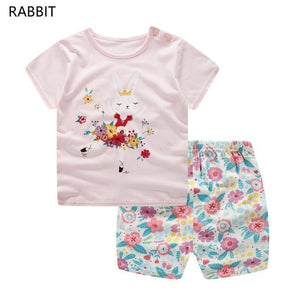 Modern Baby Short Sleeve Clothing Set For Boys And Girls Cotton Underwear SuitSummer Pajamas for Kids