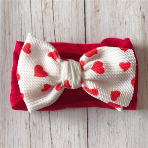 Infant Nylon Print Fabric Headband Baby Girl Headbands for Girls  Bows Baby Turban Headwrap Newborn Hairband For Girls