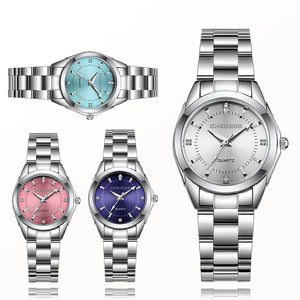 New STEVVEX Women Luxury Rhinestone Stainless Steel Quartz Watches Ladies Business Watch WIth  Japanese Quartz Movement For Women and Girls