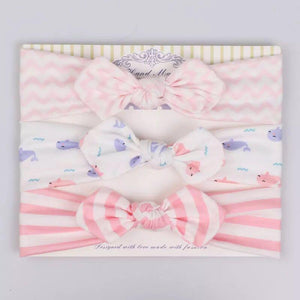 Modern  Handamde Luxury Set Baby Girl Headband Bow For Newborn Babies Hair Band Elastic Accessories Cotton Headwear For Girls