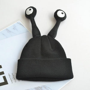 Funny Kids Hats Boys Girls Caps Long Eye Knitted Winter Hats Crochet For Kids In Modern Interesting Design