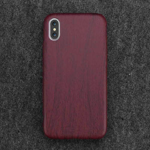 Classy Vintage Design Genuine Natural Wood Phone Case Wooden Texture Back Case For iPhone11 Case Luxury Phone Cover For iPhone 6 6s 7 8 plus 11 Pro max Case New Fashion Soft Case