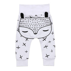 Baby Pants 0-24M Kids Newborn Baby Boys Girls Long Pants Trousers Leggings Bottoms