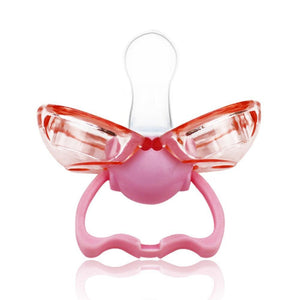 Modern Uniqeu Baby Infant Kids Pacifier Silicone Nipple Cradle Case Holder Travel Storage Cover Anti-drop Pacifiers For Baby and Kids 2 in 1