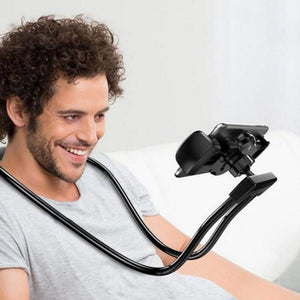 Universal Flexible Mobile Phone Holder Hanging Neck Lazy Necklace Bracket Bed 360 Degree Phones Holder Stand
