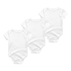Modern 3PCS Baby Girl And Boy Newborn Boy Short Sleeve Baby Romper Jumpsuit Set For Boys and Girls
