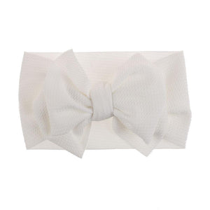Baby Large Bow Girls Headband Big Bowknot Head wrap Kids Bow for Hair Cotton Infant Newborn Headbands For Baby